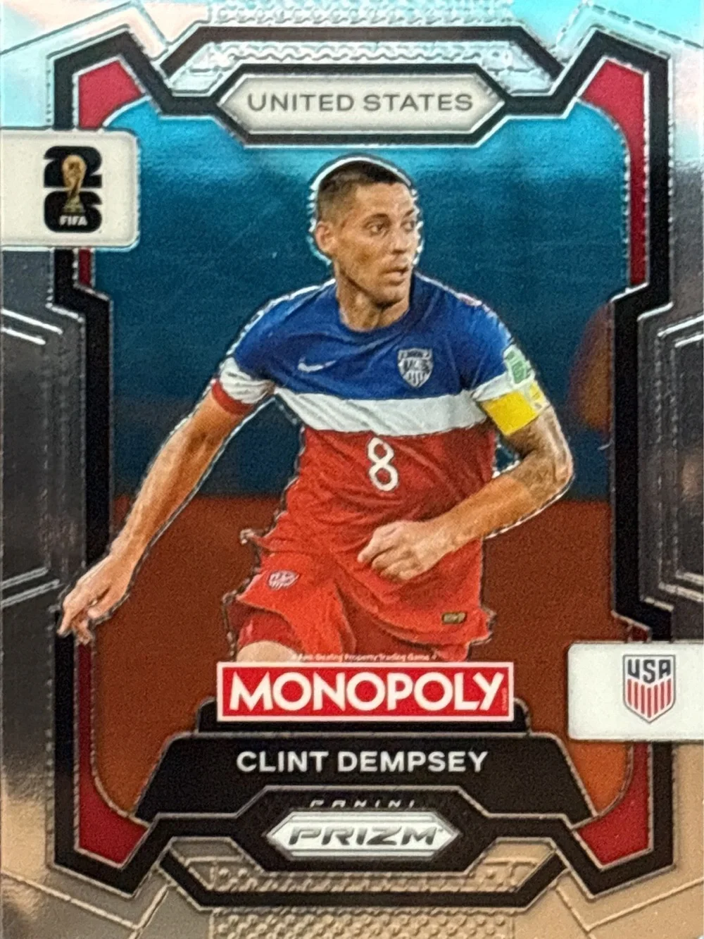 Panini Prizm Clint Dempsey Soccer Card